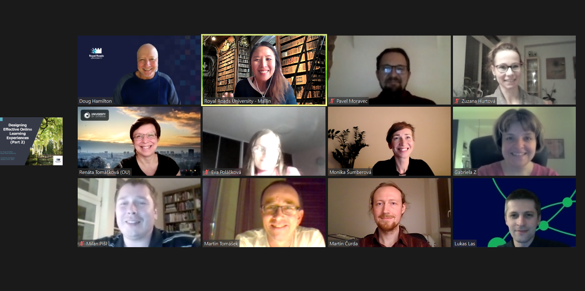 Akademici OU se zúčastnili workshopů partnerské univerzity z&nbsp;Kanady