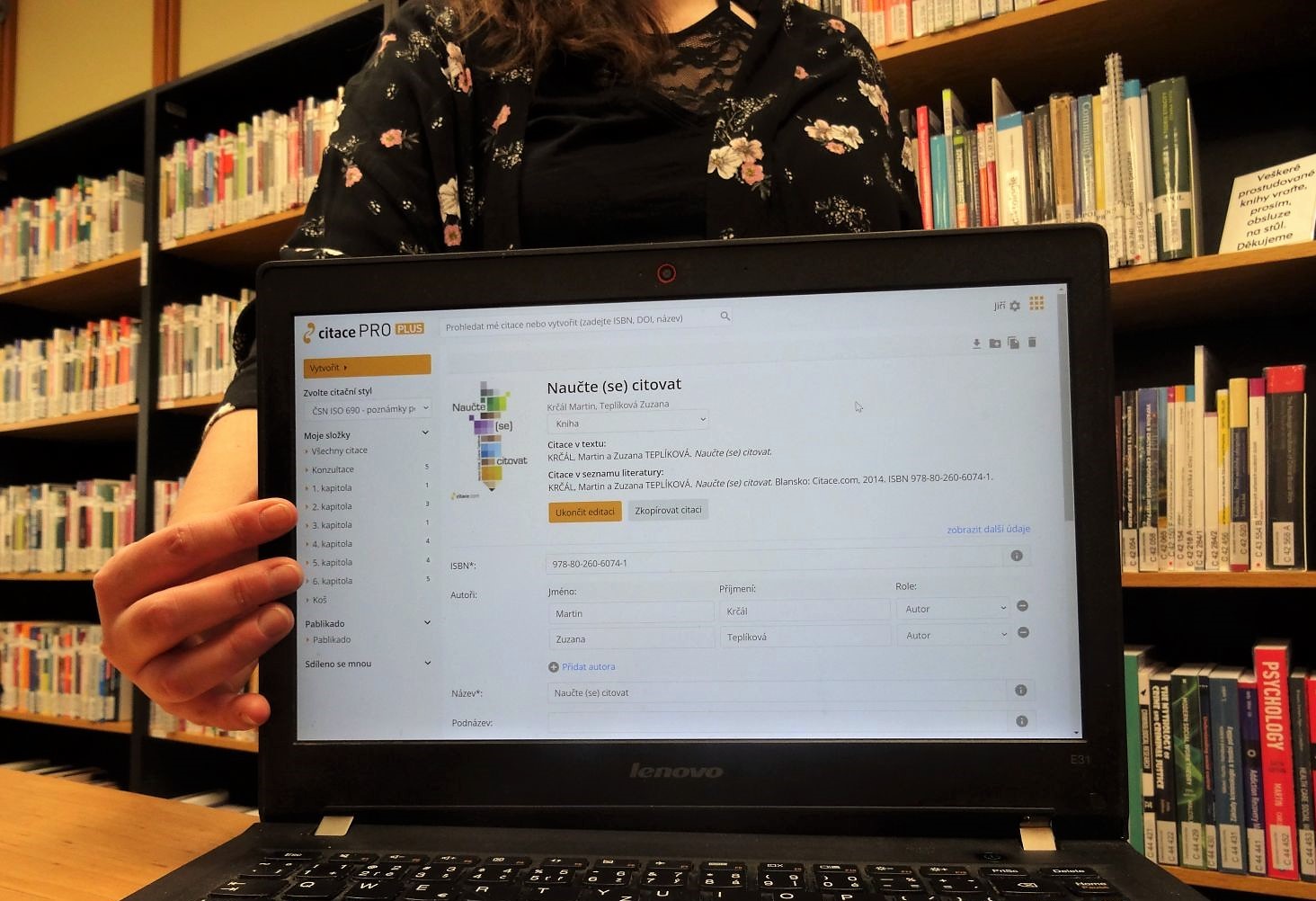 citační manažer