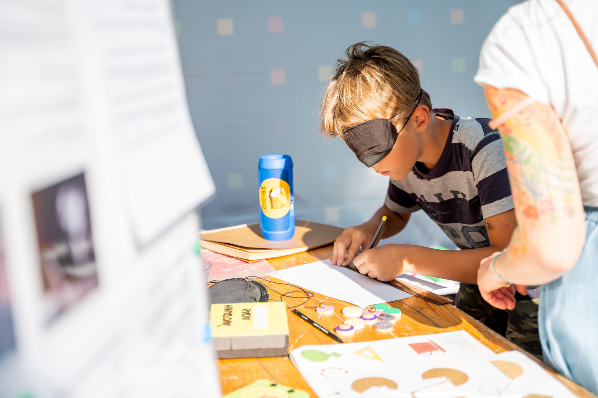 Operace medvídka i&nbsp;kresba poslepu s&nbsp;Ostravskou na Festivalu v&nbsp;ulicích