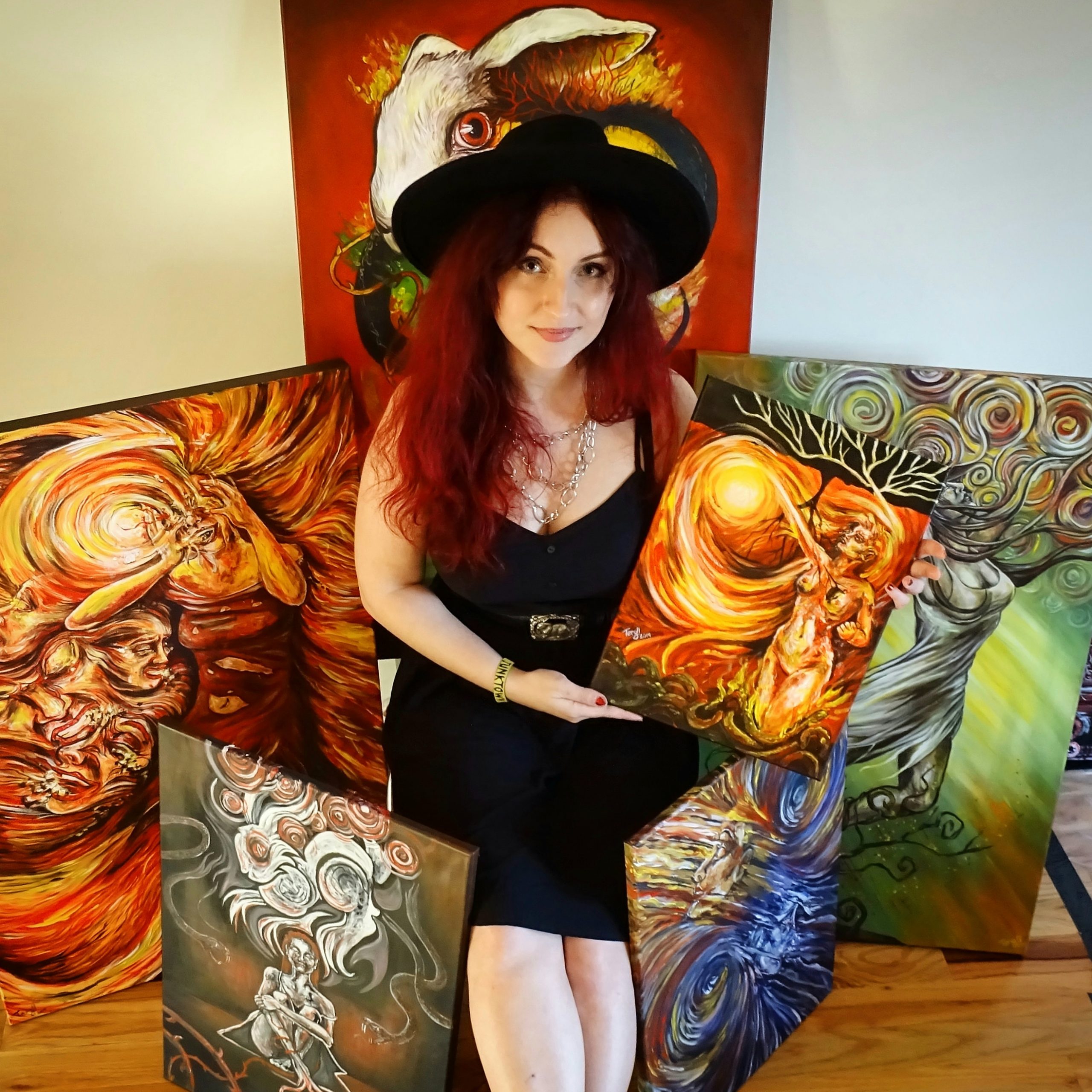 Mým cílem je zůstat ve funkčním stavu, říká malířka Tereza s&nbsp;bipolární afektivní poruchou