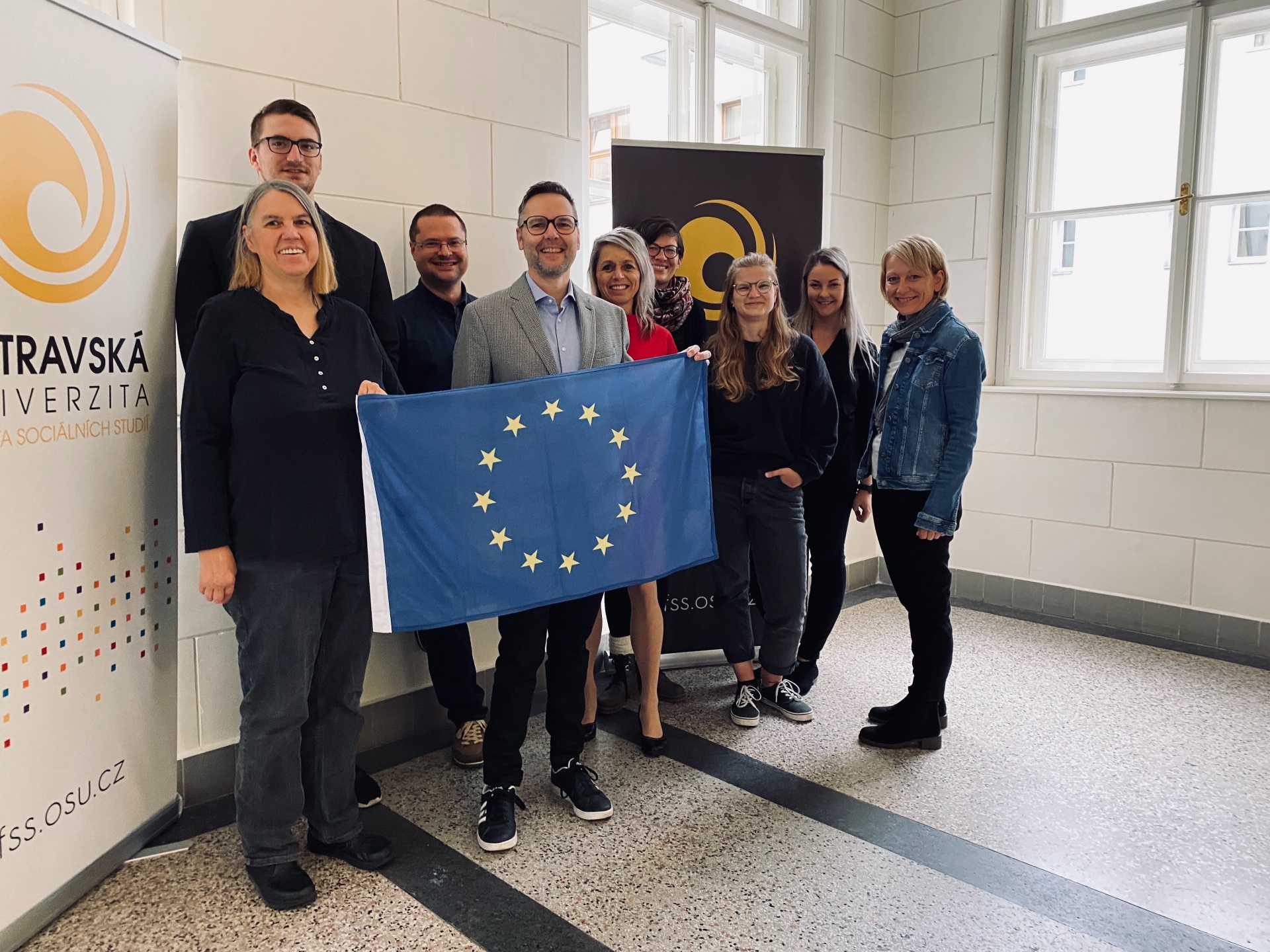 Účastníci mezinárodního projektu se po&nbsp;třech letech osobně setkali vůbec poprvé. Na Fakultě sociálních studií