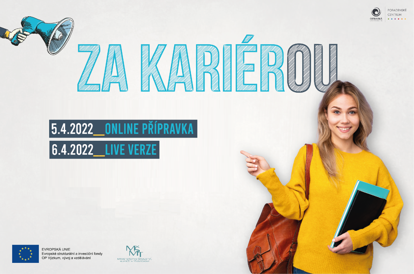 Udělej krok za vysněnou kariérou! Připraví tě festival Ostravské 5.&nbsp;a&nbsp;6.&nbsp;dubna