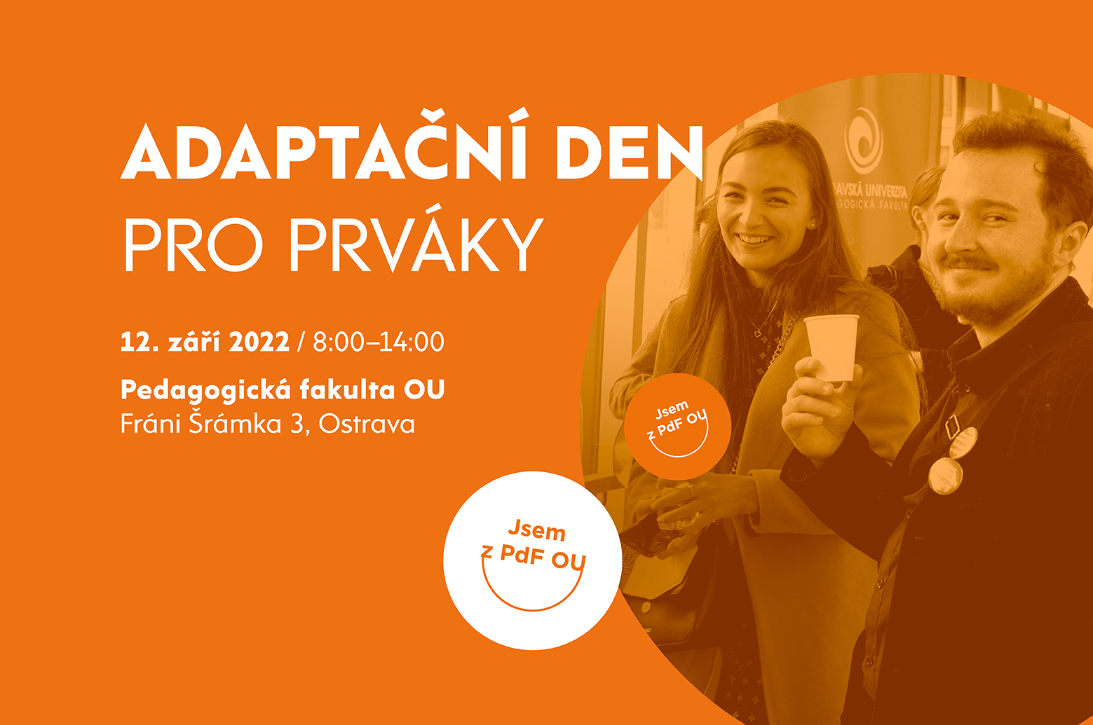 Adaptační den pro prváky Pedagogické fakulty OU