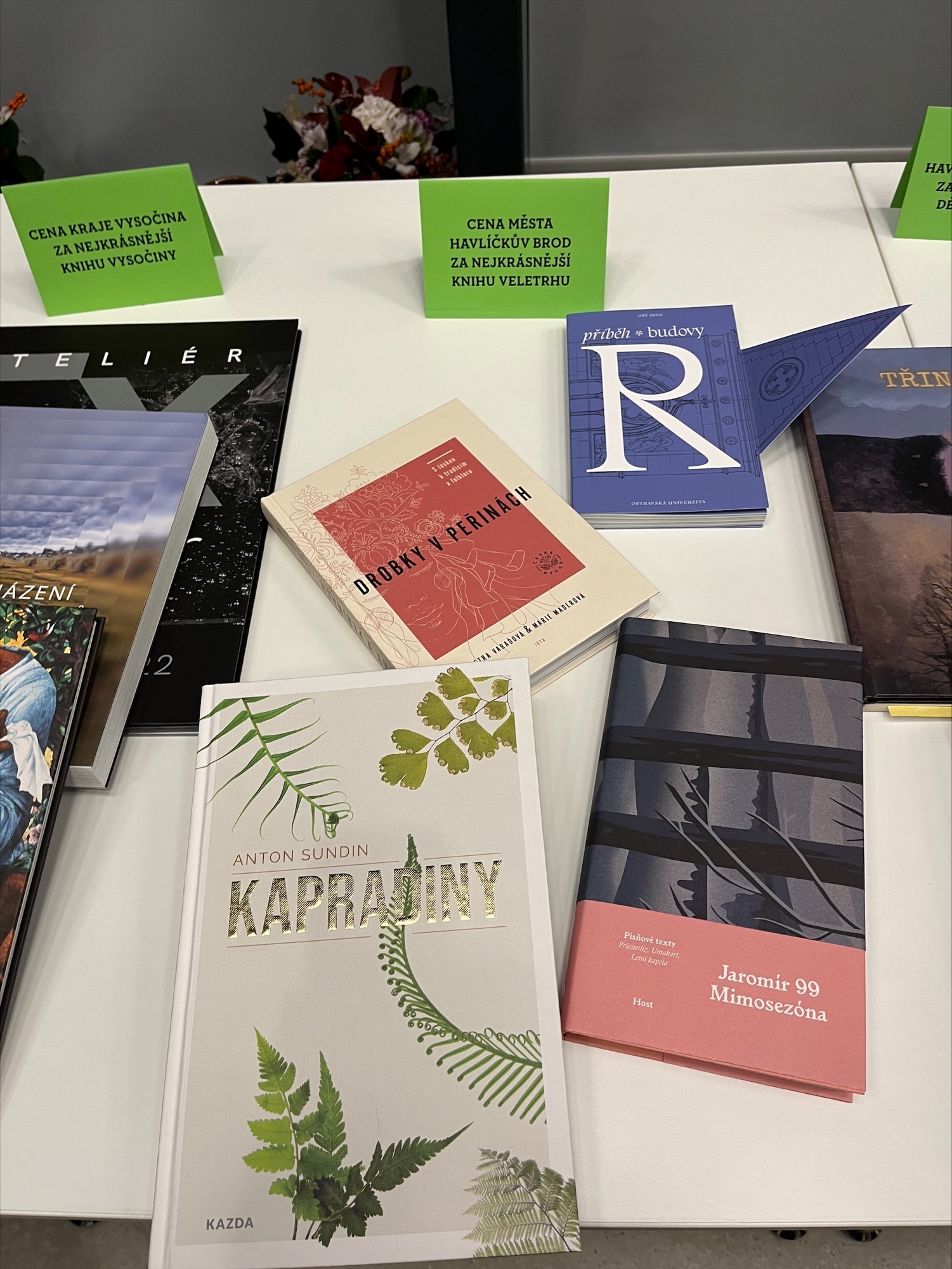 Kniha Příběh budovy R zaujala porotu Podzimního knižního veletrhu