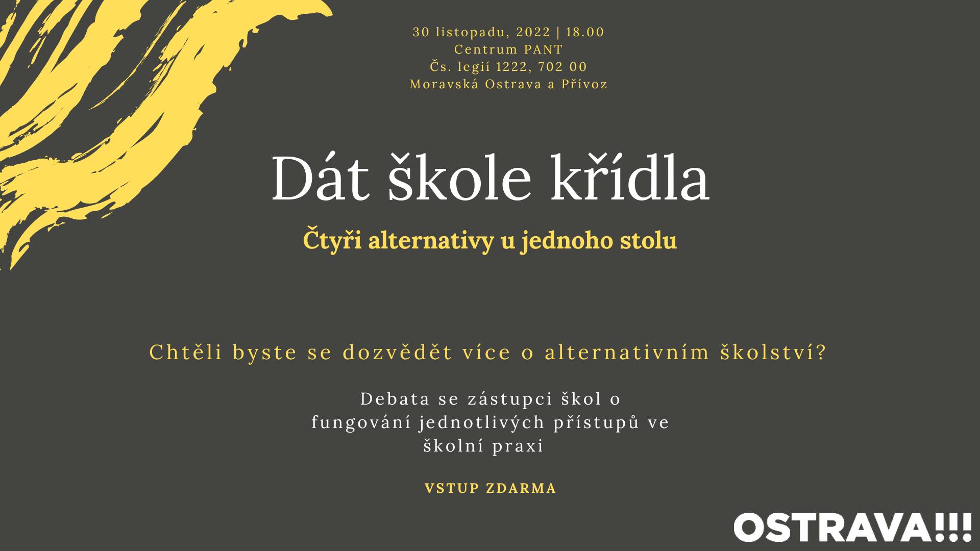 Dát škole křídla: Čtyři alternativy u&nbsp;jednoho stolu