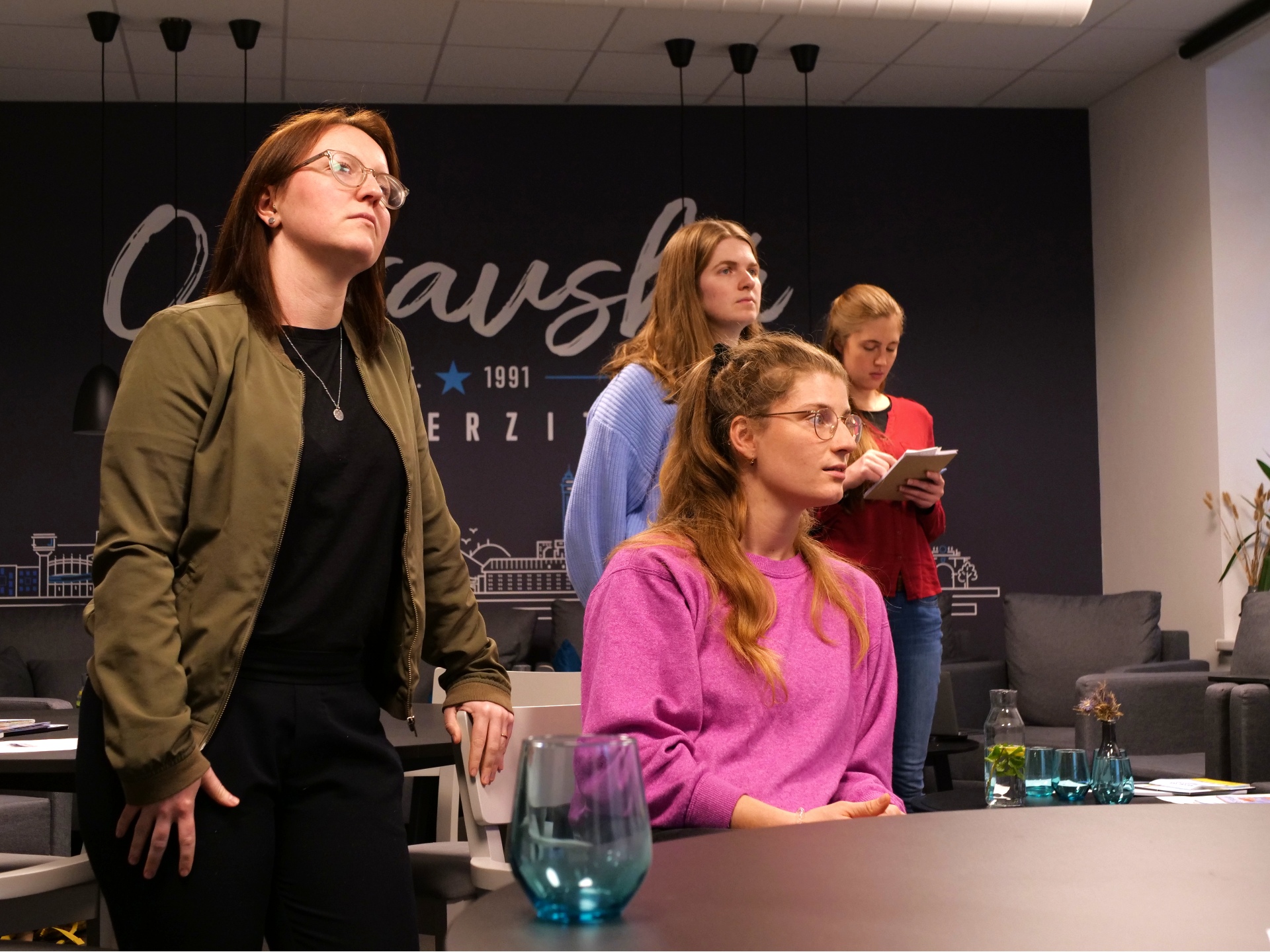 A German expedition dealt with digital accessibility at the UO. They were impressed with the work of Pyramida Centre