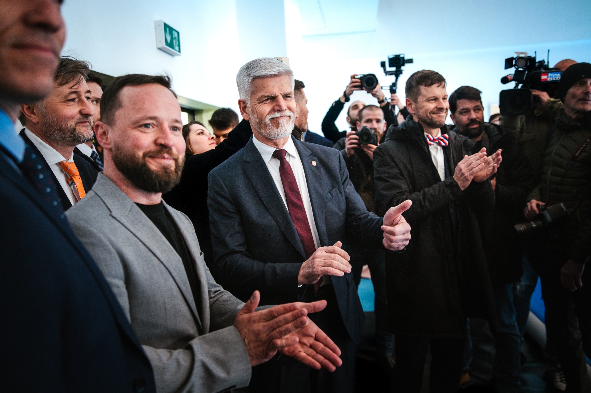 Prezident na Ostravské univerzitě. Petr Pavel navštívil City Campus