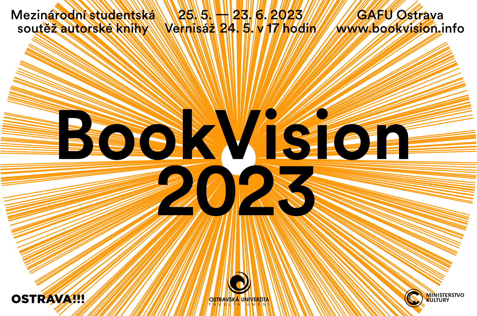 BookVision 2023 – mezinárodní soutěž a&nbsp;přehlídka tvorby autorských knih studentů vysokých uměleckých škol a&nbsp;pedagogických fakult