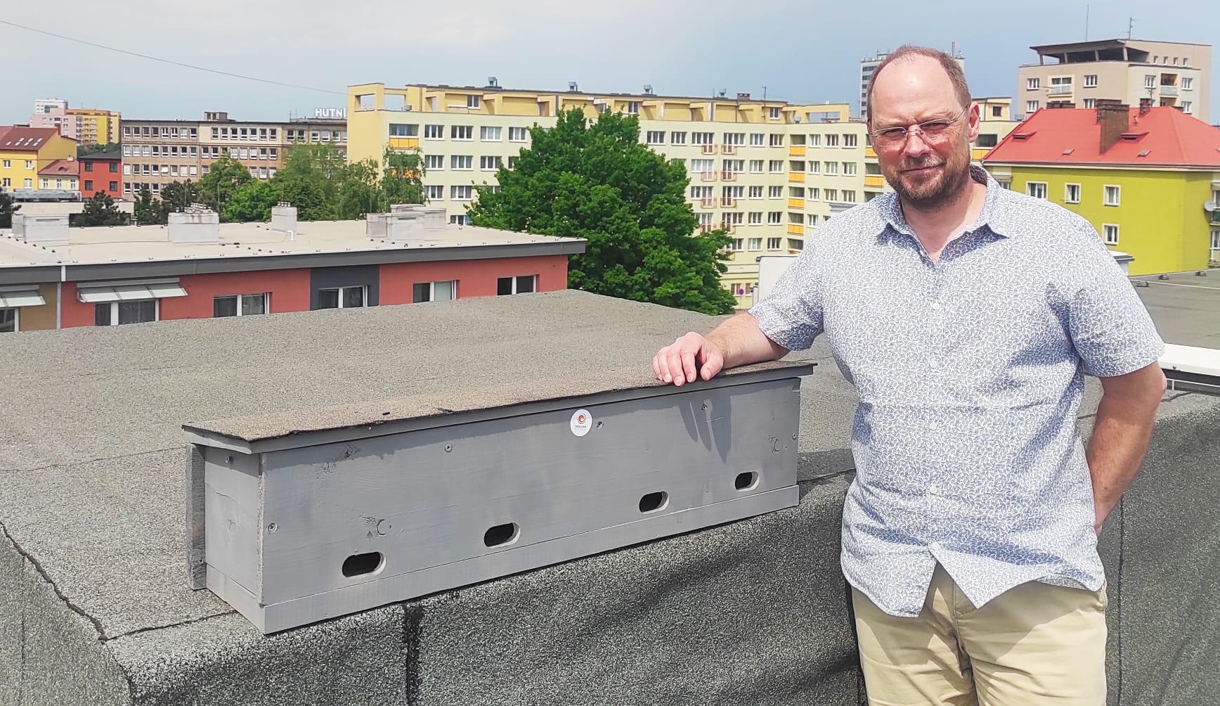 Speciální čtyřkomorový rorýsovník na Pedagogické fakultě OU