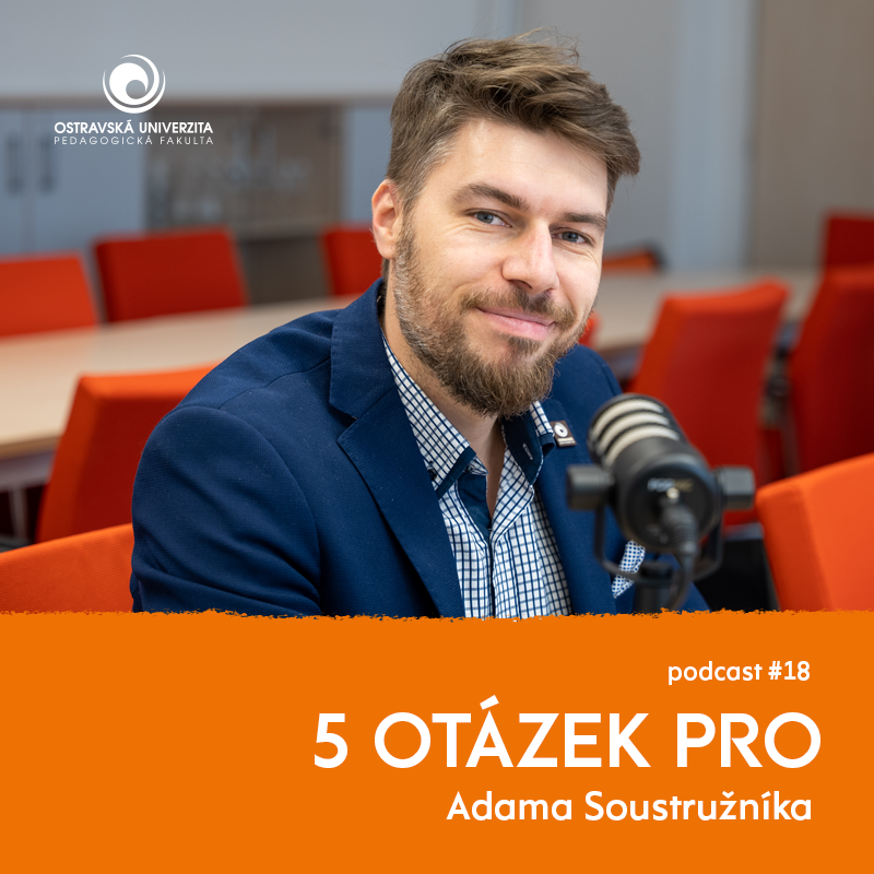 Podcast 5 otázek PRO: „Připravujeme mobilní aplikaci Ostravské univerzity,” říká vedoucí CMKP OU Adam Soustružník