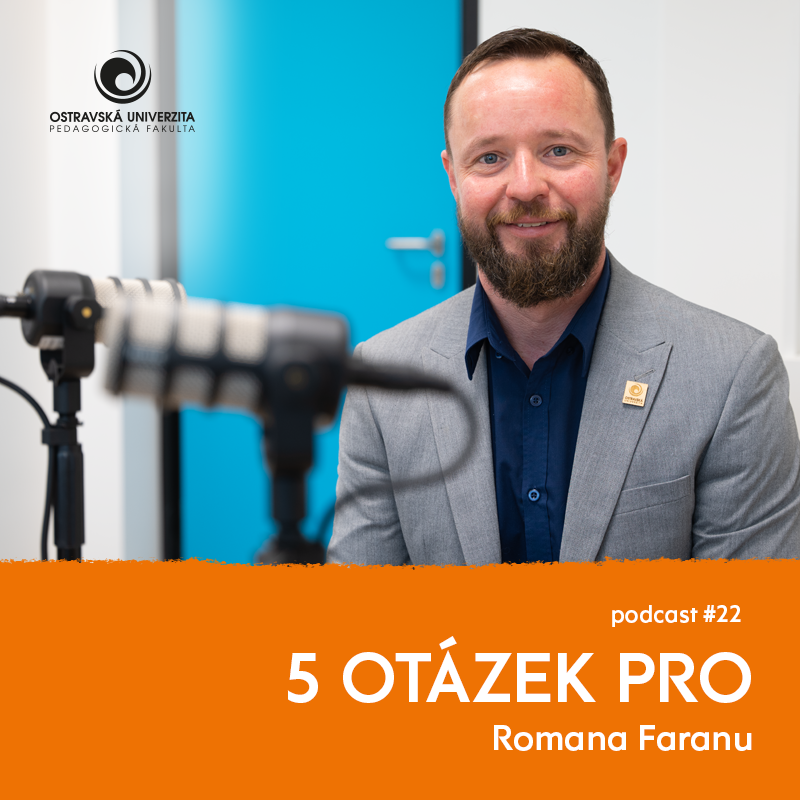 Podcast 5 otázek PRO: „Koncept klinické školy by měl ověřovat učební postupy,” říká proděkan pro vědu a&nbsp;doktorská studia Roman Farana