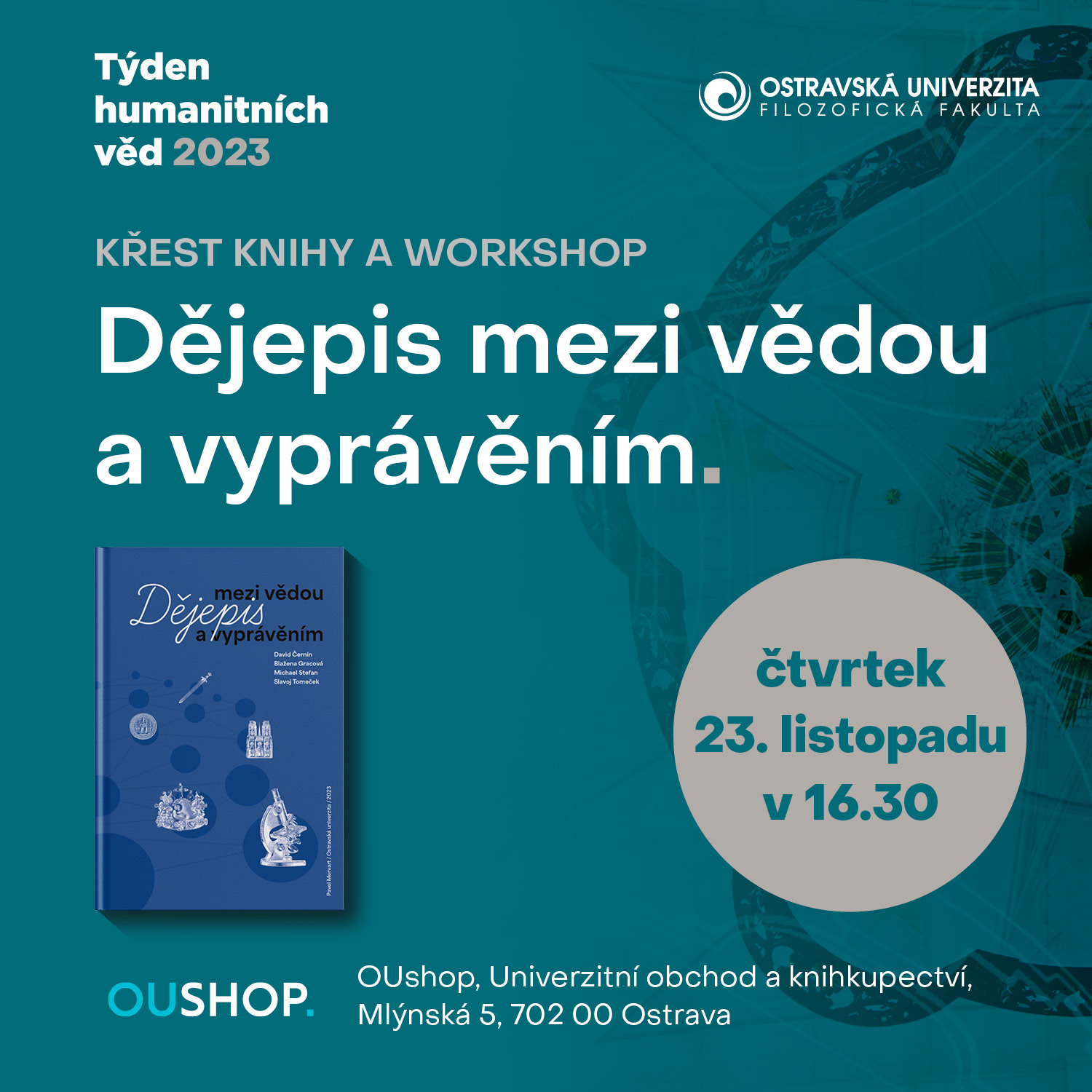 Nejen učitele dějepisu zveme na prezentaci knihy Dějepis mezi vědou a&nbsp;vyprávěním