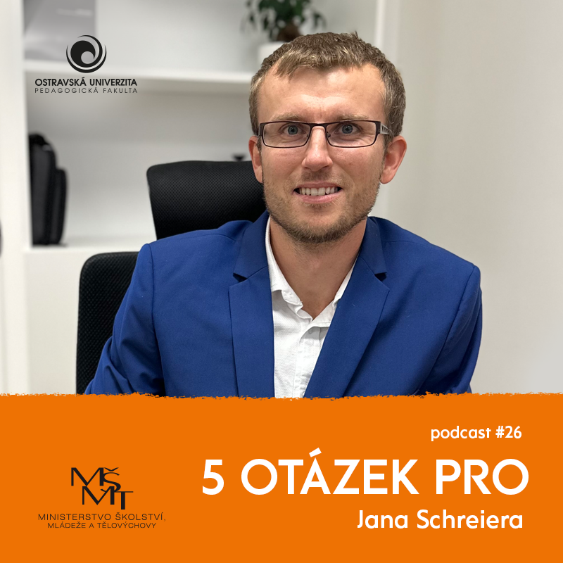 Podcast 5 otázek PRO: „Mnoho rodičů si myslí, že jsou nejlepší učitelé,“ říká učitel Jan Schreier