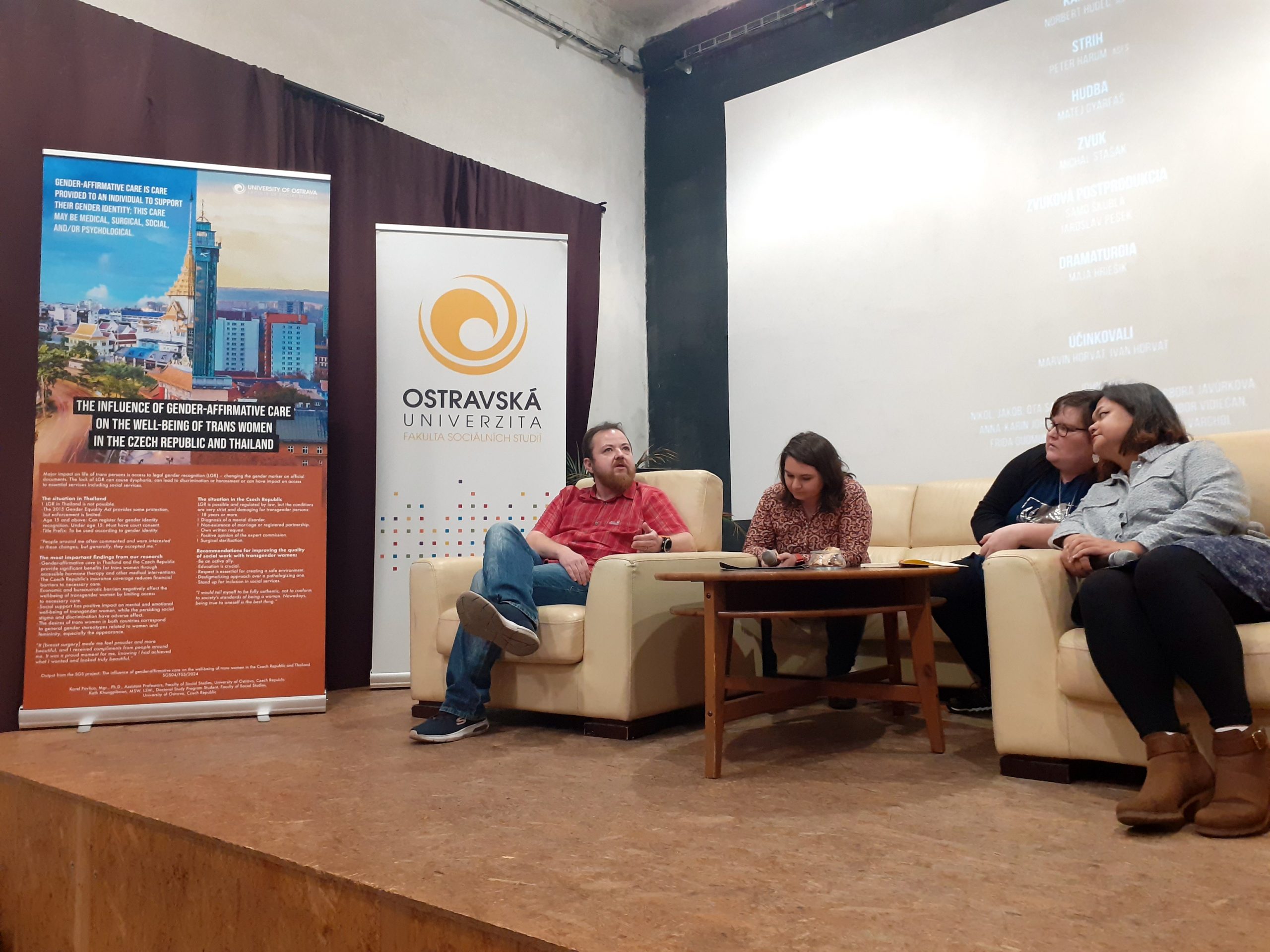 Společné promítání snímku Šťastný člověk: O&nbsp;životě trans lidí ve 21.&nbsp;století