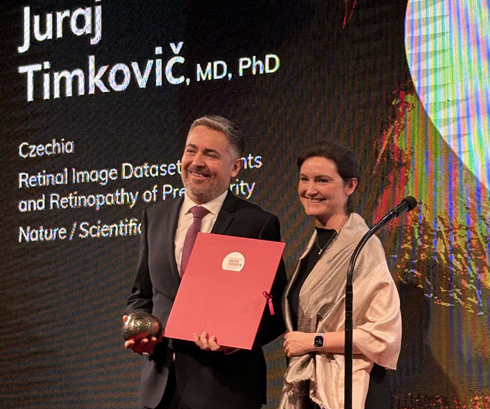 Lékař Juraj Timkovič je novým držitelem prestižního ocenění Medis Awards for Medical Research