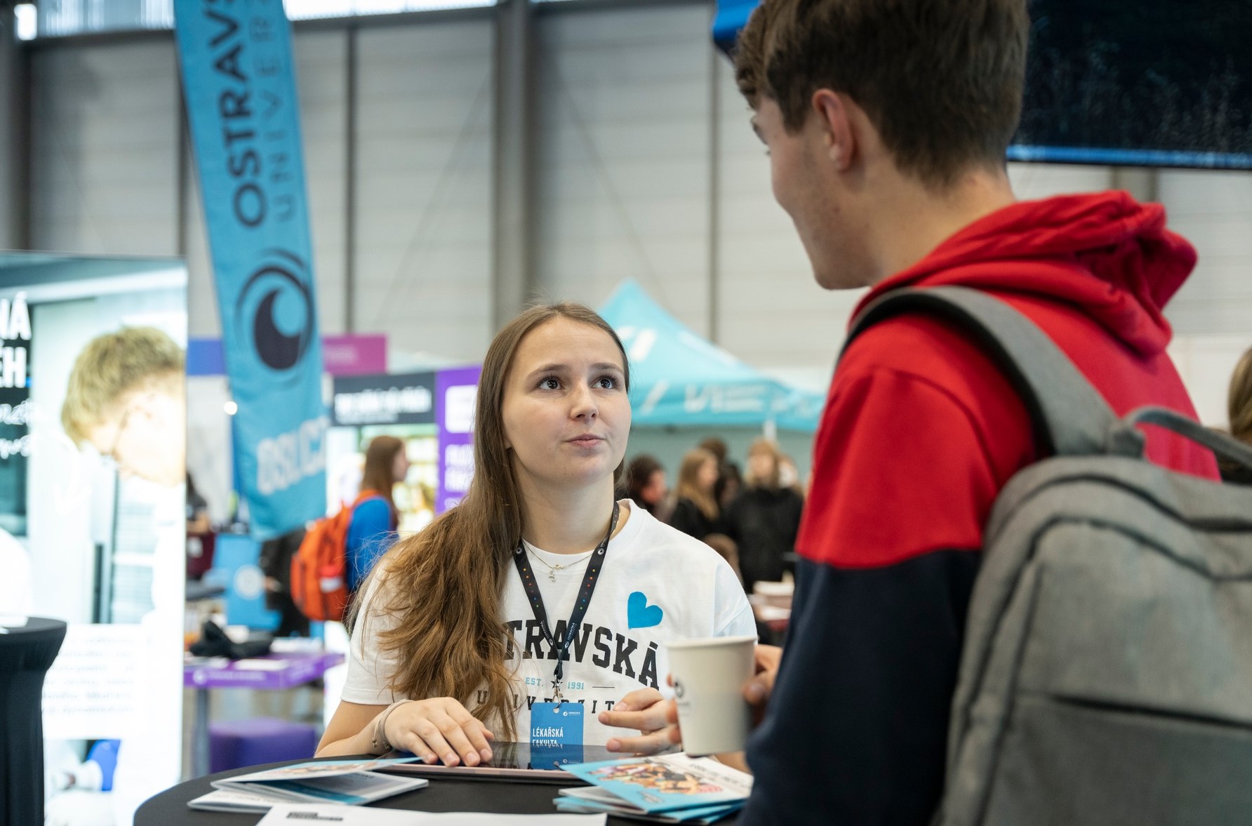 „Projdete si i&nbsp;těžšími chvílemi, ale v&nbsp;Ostravě na to nikdy nejste sami,“ říká studentka fyzioterapie Eliška Kubešová