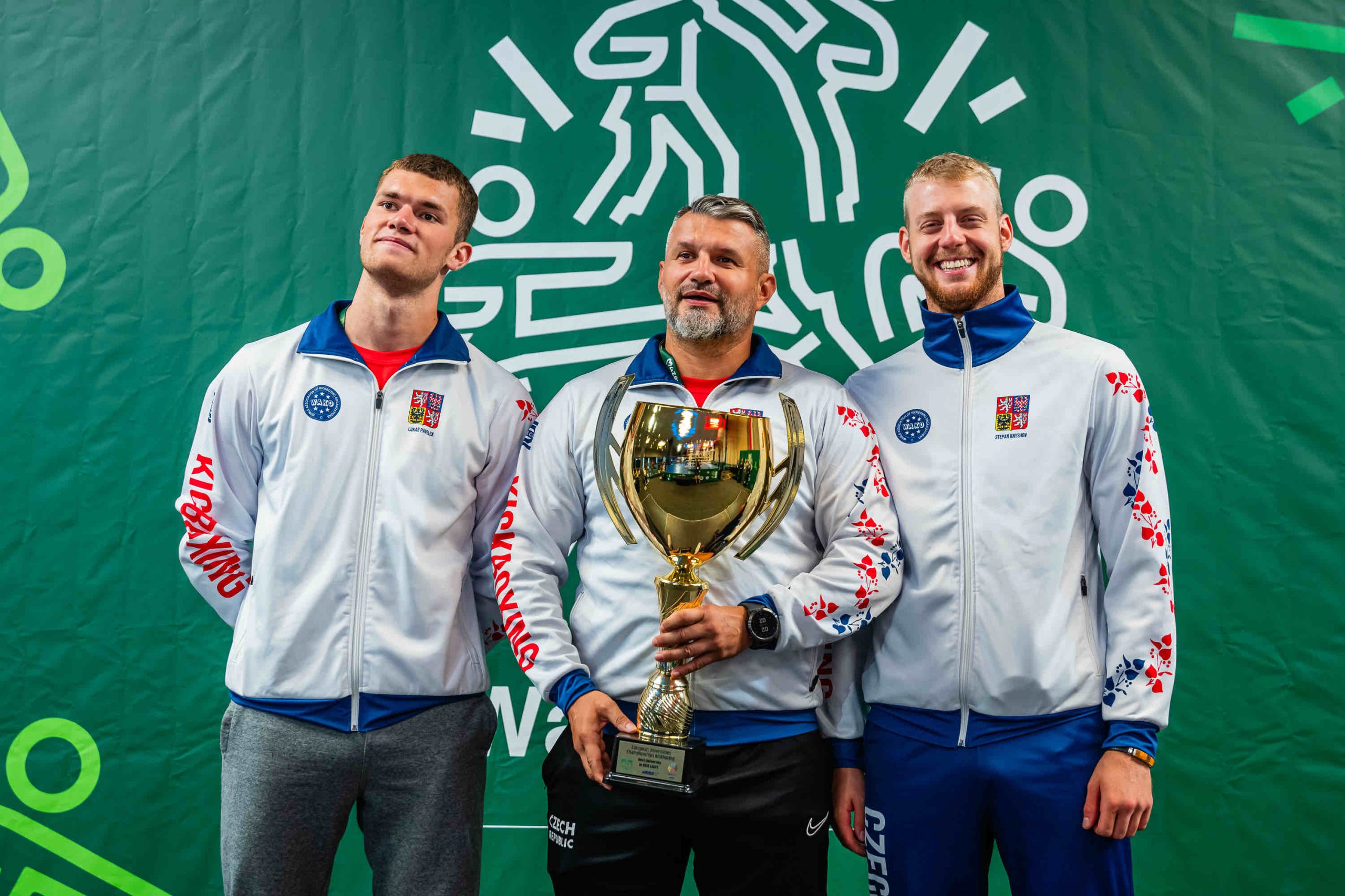 Čeští kickboxeři z&nbsp;Ostravské univerzity, Štěpán Knyšov a&nbsp;Lukáš Pavelek, ovládli Mistrovství Evropy univerzit