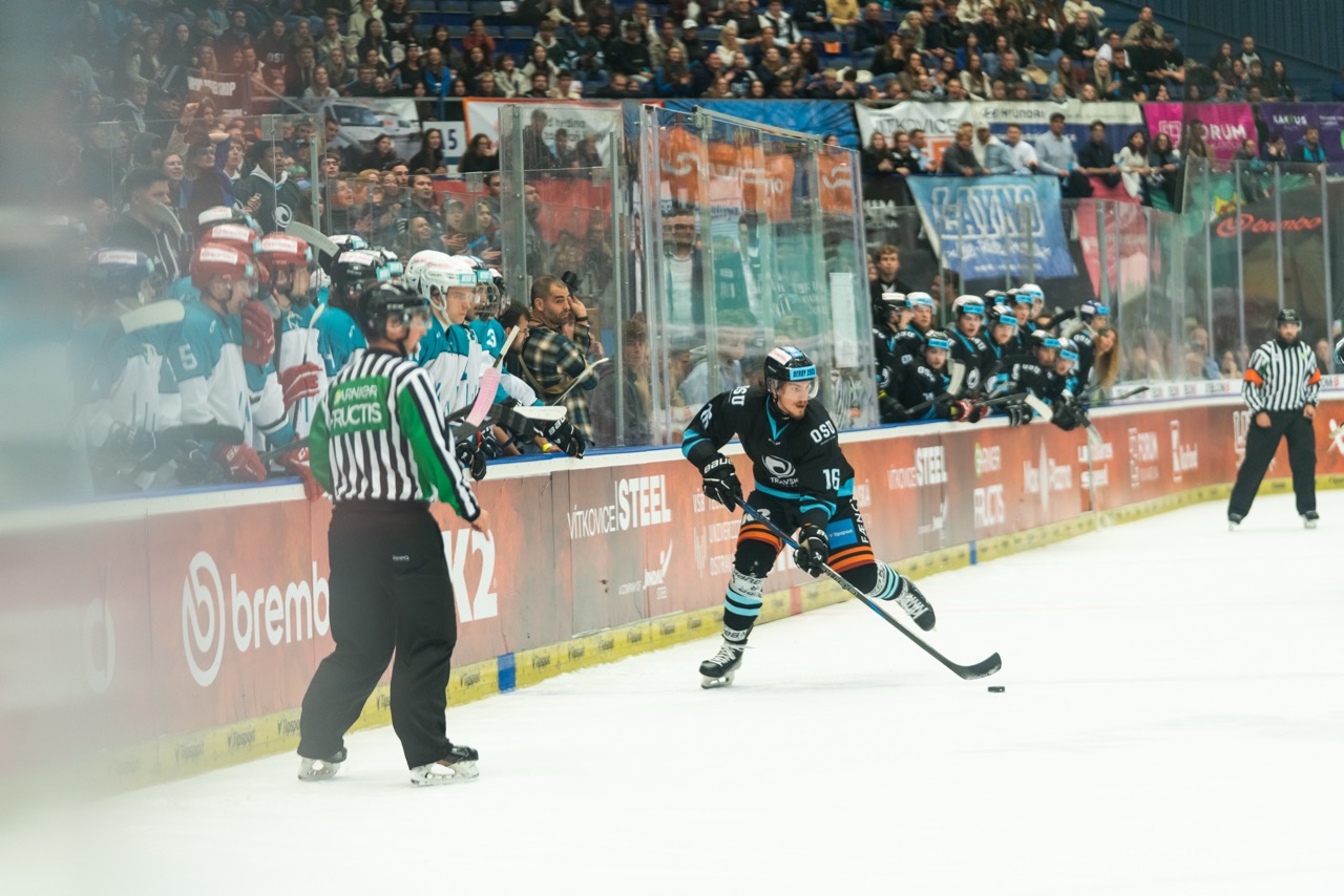 Čtvrté vítězství v&nbsp;řadě nevyšlo. Hokejisté OU podlehli VŠB-TUO 5:4 v&nbsp;prodloužení